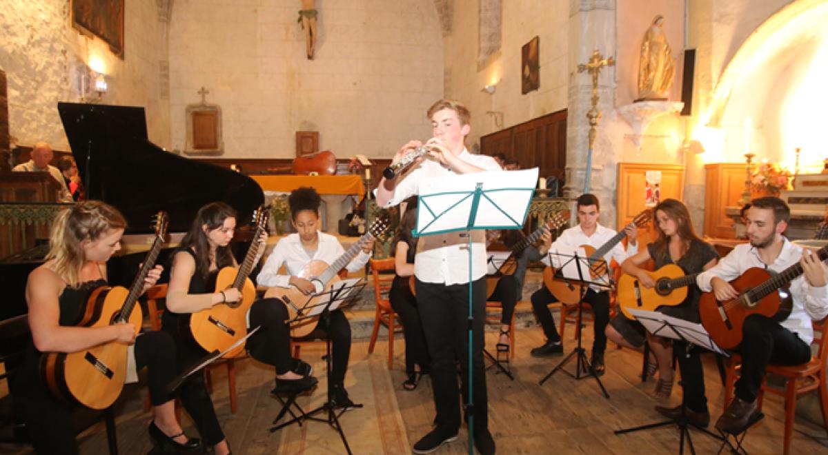 Concert des stagiaires Lions club - Stagiaires lions été 2016