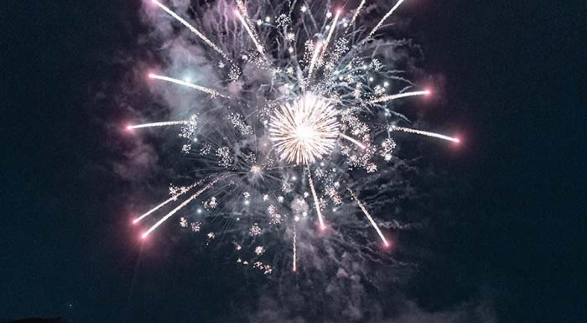 Feu d'artifice - feu d'artifice