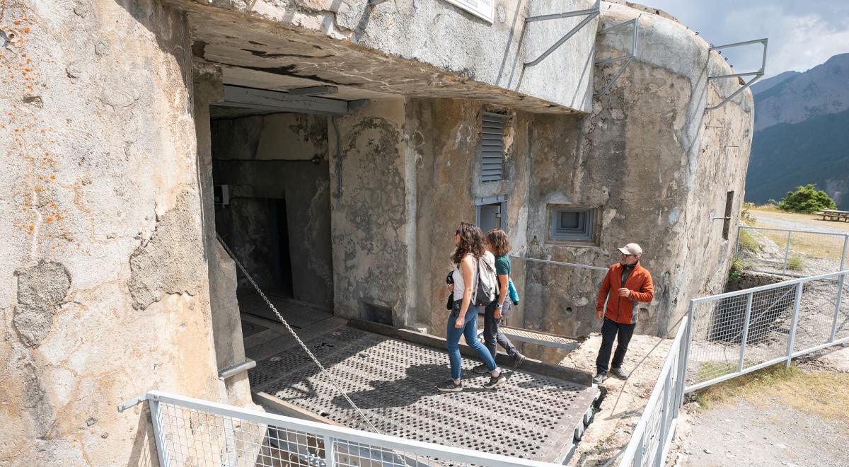 Visite du fort de Saint-Ours haut - Visite du fort de Saint-Ours haut