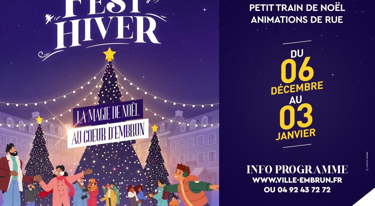 FEST'HIVER, animations de Noël_Embrun