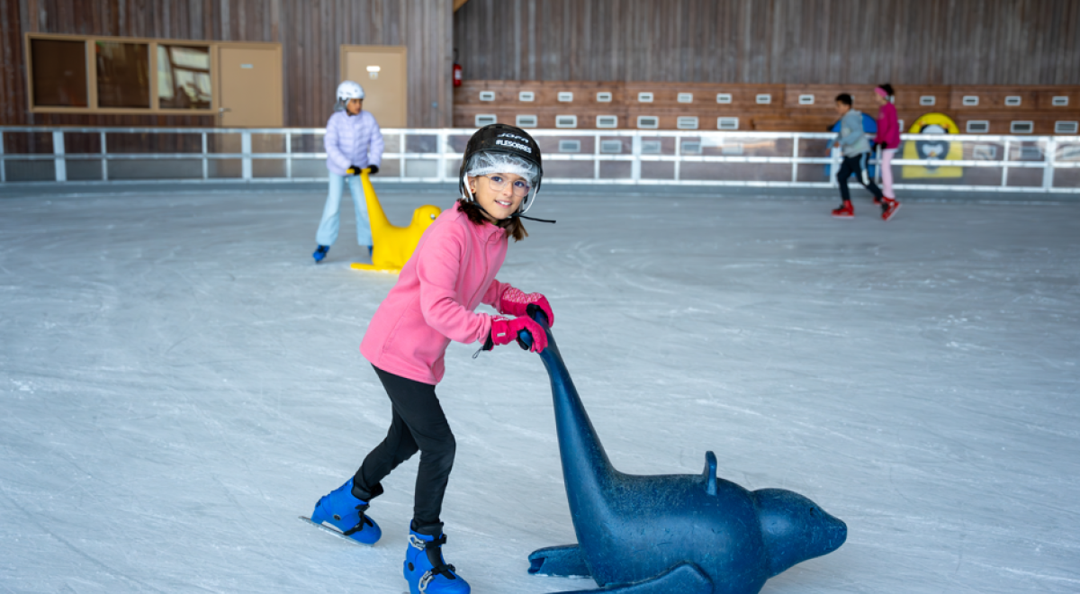 Jardin de glace à la patinoire_Les Orres