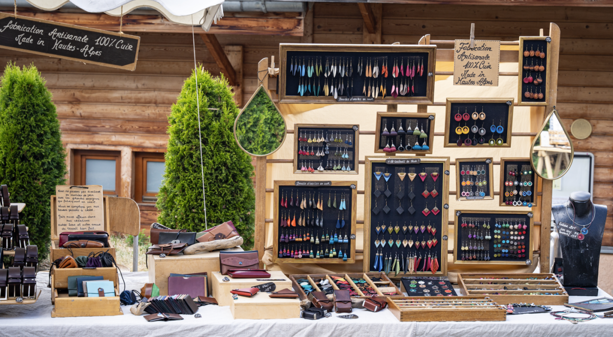 Petit marché de producteurs &amp; artisanat aux Logis d'Orres - Petit marché de producteurs &amp; artisanat aux Logis d'Orres