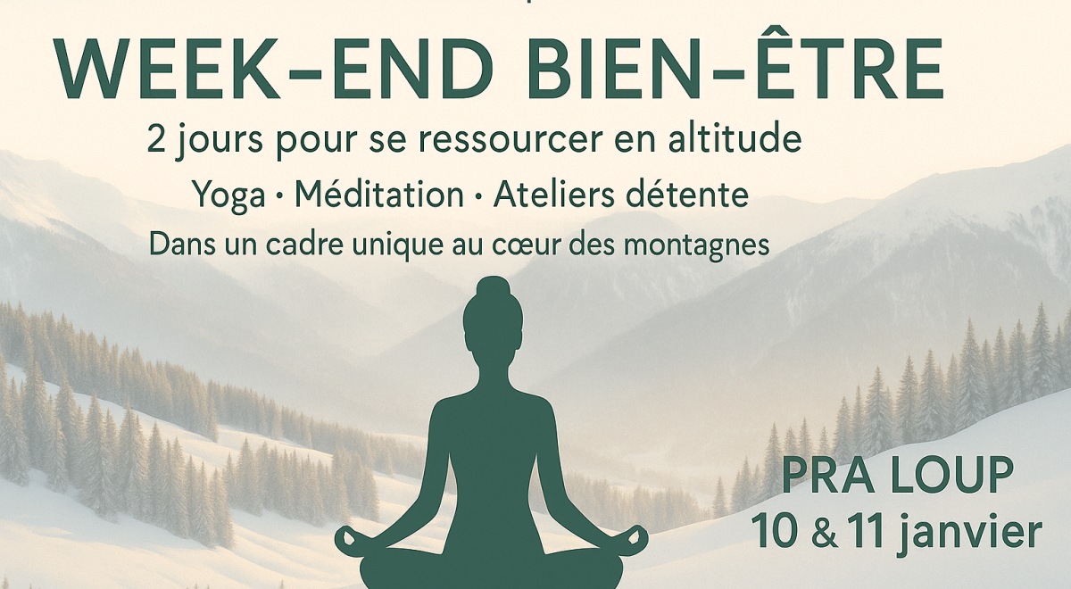 Weekend Bien Être_Pra Loup 1600 - Weekend Bien être