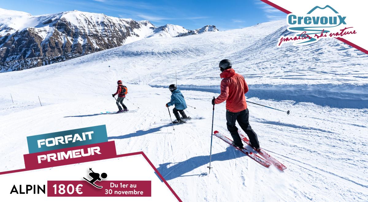 Vente en ligne des forfaits saison primeur domaine alpin - CRÉVOUX - Vente en ligne des forfaits saison primeur domaine alpin - CRÉVOUX Vente en ligne des forfaits saison primeur domaine alpin - CRÉVOUX - Vente en ligne des forfaits saison primeur domaine alpin - CRÉVOUX