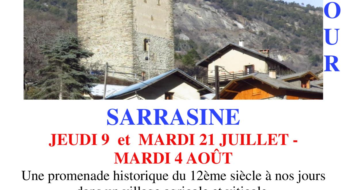 Visites du Pays Guillestrin : Saint Clément et la tour Sarrasine_Saint-Clément-sur-Durance