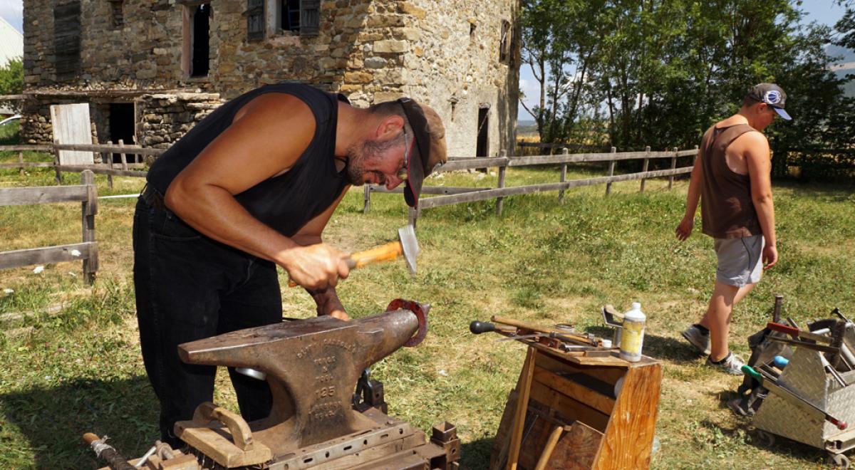 Les Jeudis animés de la Maison du Mulet : Les mulets et leur travail - Forgeron