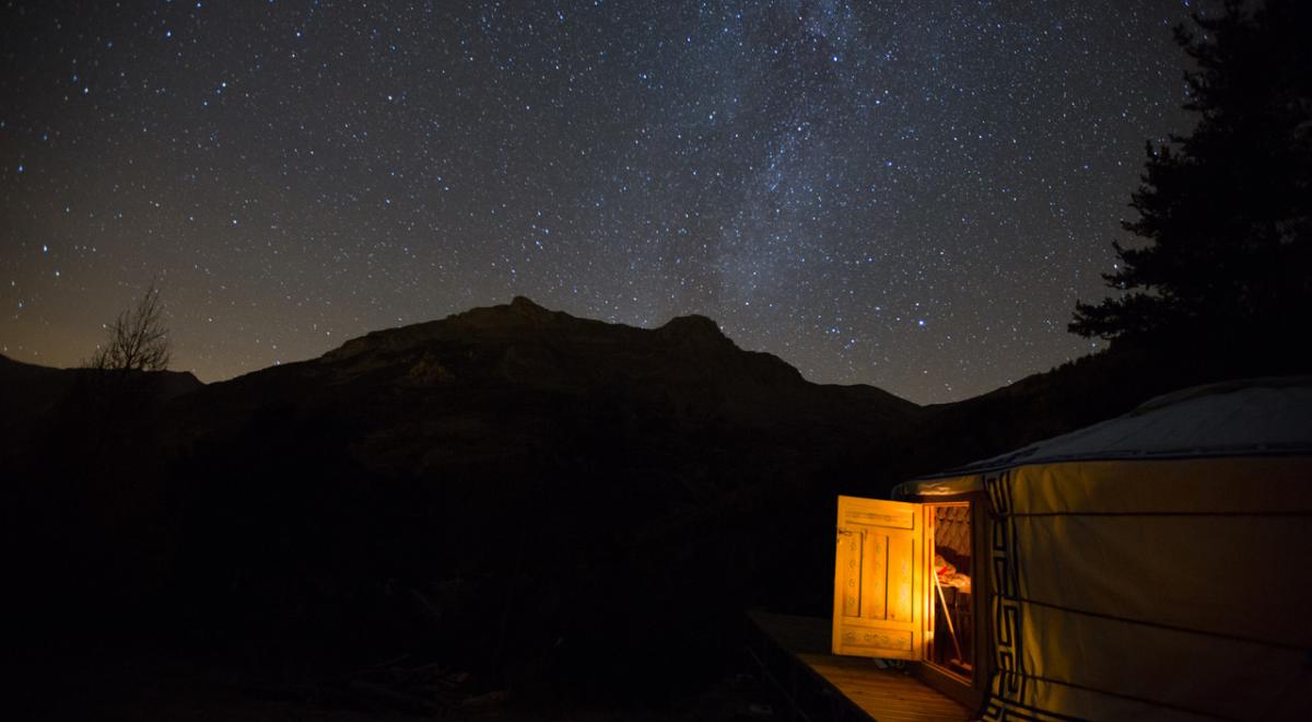 Immersion nocturne - sortie nature_Le Lauzet-Ubaye - Louis XVI sous le ciel étoilé