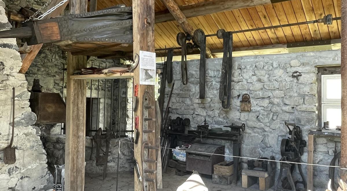 Démonstration à la Forge dans le Fort de Seyne - Forge de Seyne