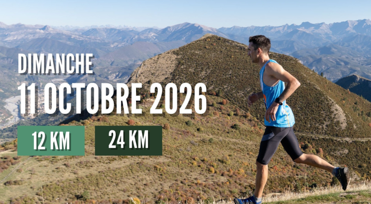 Trail de Digne-les-Bains | 4 ème édition_Digne-les-Bains - Affichue du Trail de Digne-les-Bains 2026