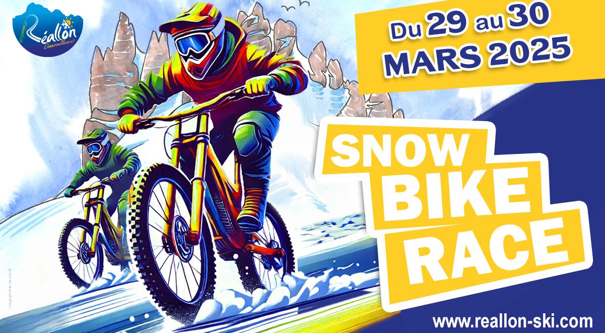 Snow Bike Race_Réallon