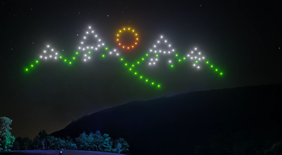 Spectacle de drones_Les Orres