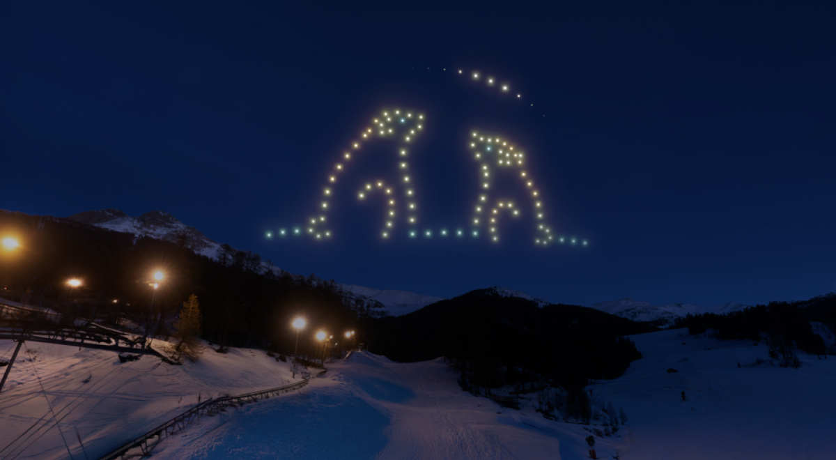 Spectacle de drones_Les Orres