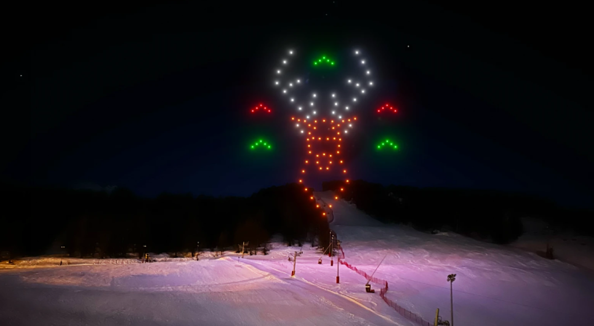 Spectacle de drones_Les Orres