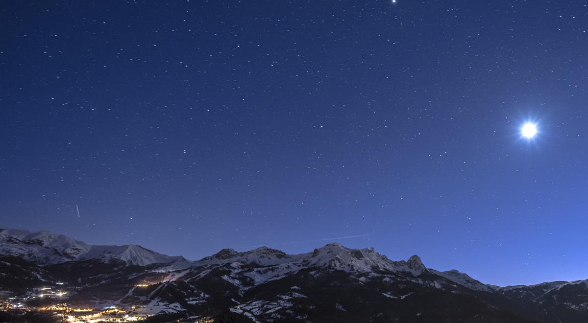 Soirée astronomie au Sauze 1700 - Ciel étoilé