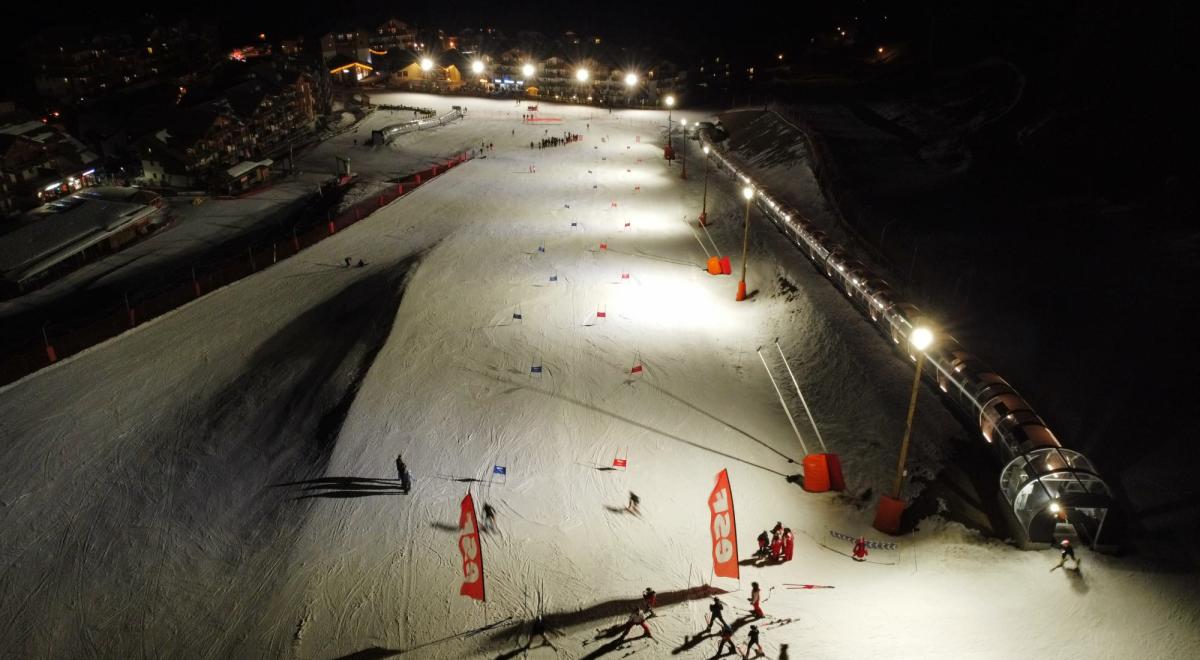 Nocturne Slalom parallèle by ESF_Les Orres