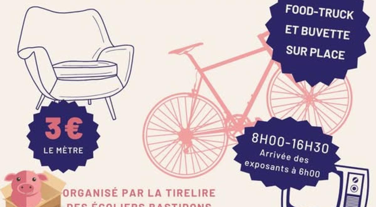 Vide-grenier de la Tirelire des écoliers_La Bâtie-Neuve