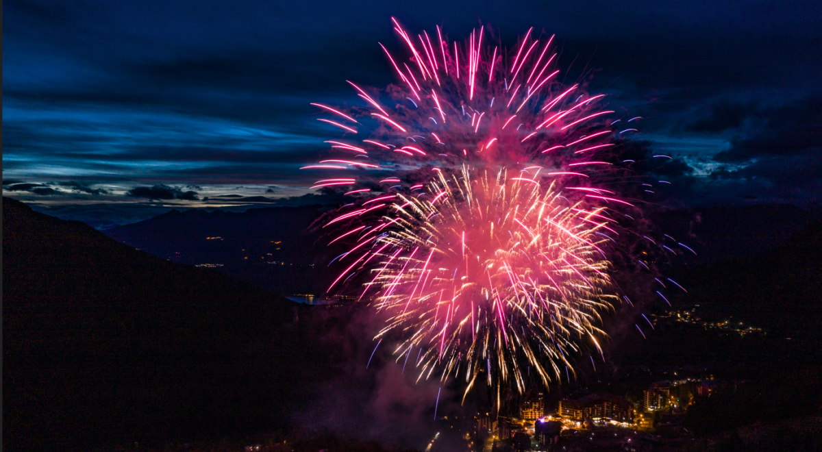 Feu d'artifice_Les Orres - Feu d'artifice_Les Orres