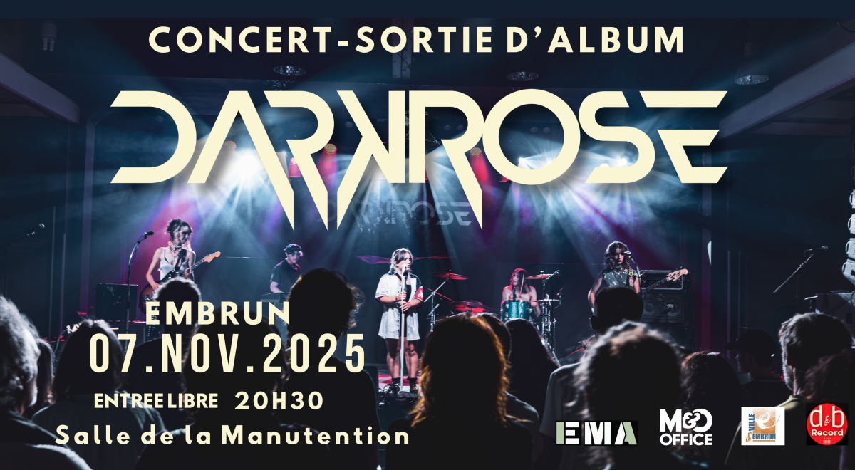 DARKROSE - Concert Sortie d'Album - DARKROSE - Concert Sortie d'Album