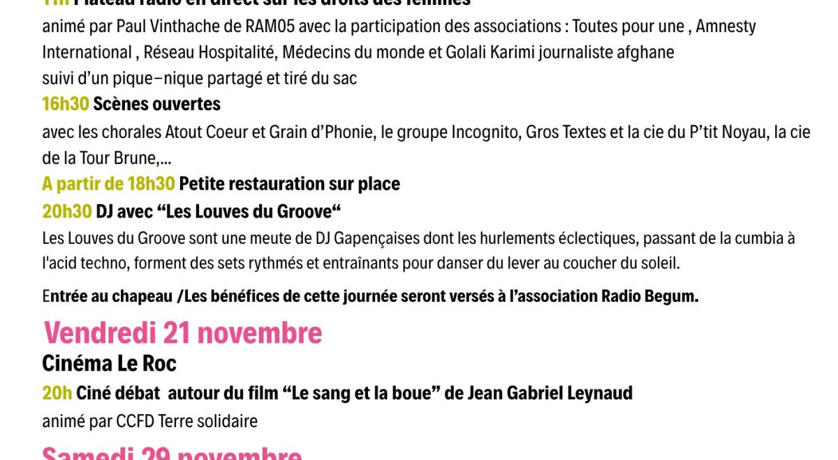 Festival des Solidarités Internationales_Embrun - Festival des Solidarités Internationales_Embrun