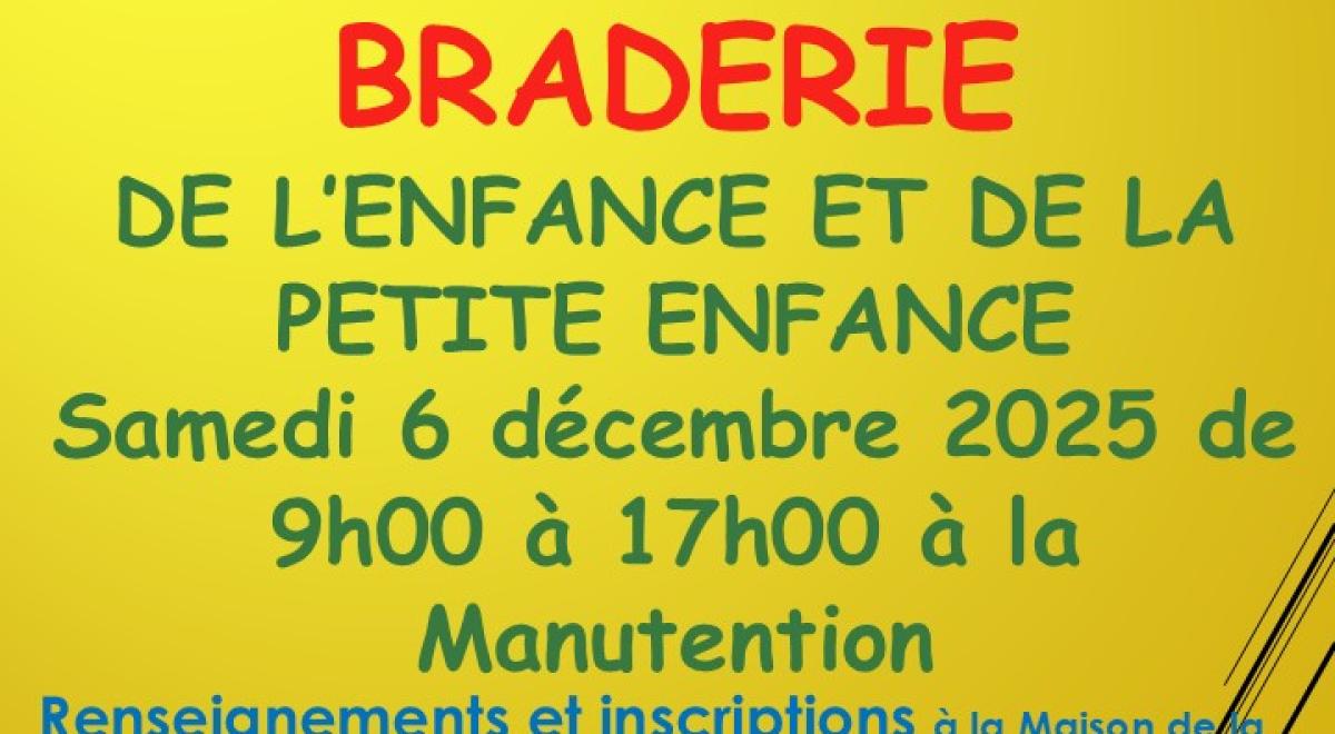Braderie de l'enfance et de la petite enfance_EMBRUN - Braderie de l'enfance et de la petite enfance_EMBRUN Braderie de l'enfance et de la petite enfance_EMBRUN - Braderie de l'enfance et de la petite enfance_EMBRUN