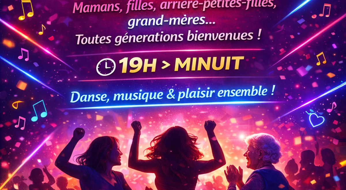 Soirée filles chez Ma'zine_Seyne - affiche