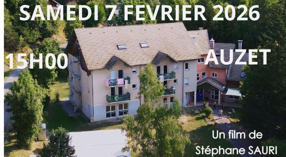 Projection à Auzet - Grain de Folie_Auzet - Affiche de l'événement