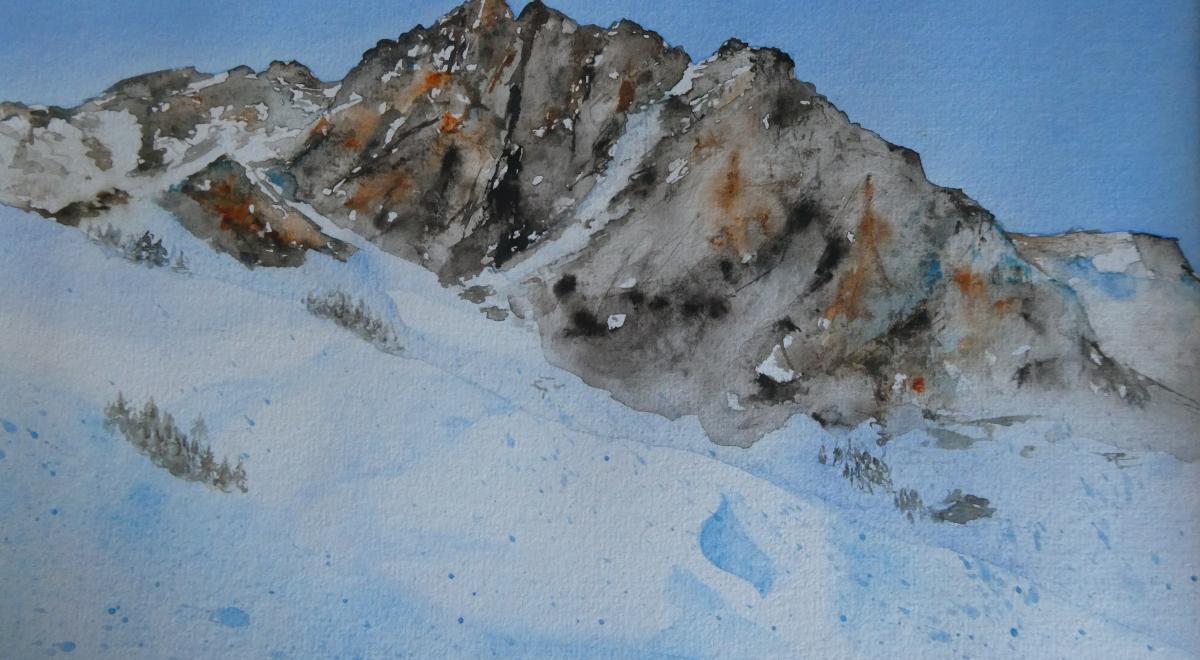Atelier aquarelle avec Sylvie Mehrenberger_Le Sauze 1400