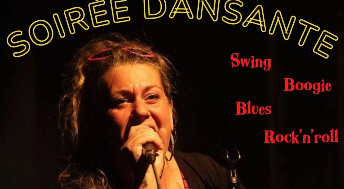 Soirée dansante avec Kim D._Seyne - affiche