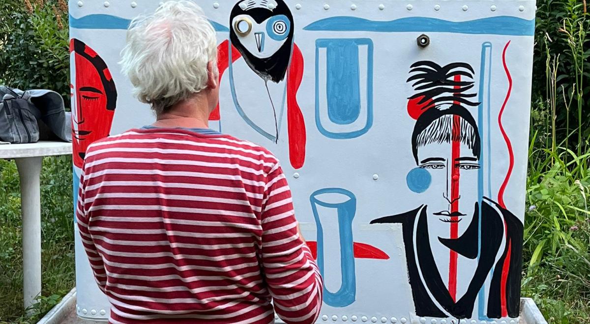 Rencontre avec l'illustrateur et peintre Laurent Corvaisier - Barcelonnette