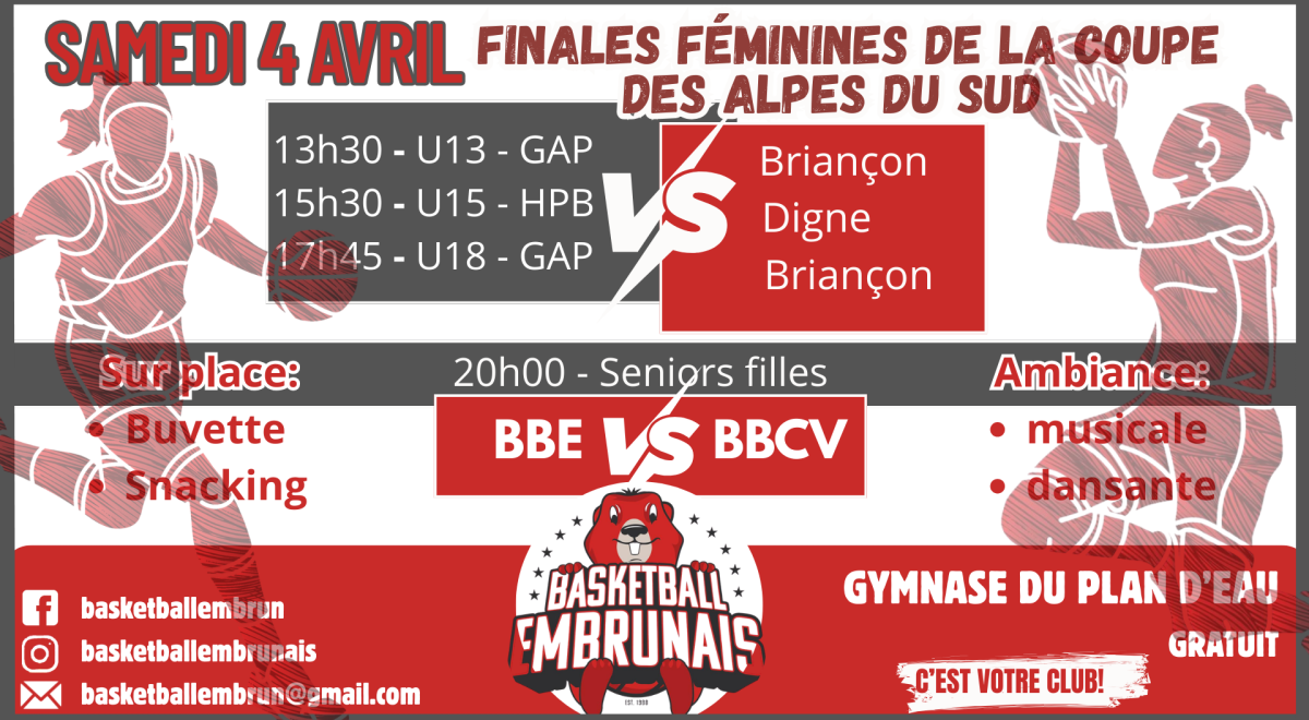 Finale Féminines - Coupe des Alpes du Sud - BASKET BALL - Finale Féminines - Coupe des Alpes du Sud - BASKET BALL