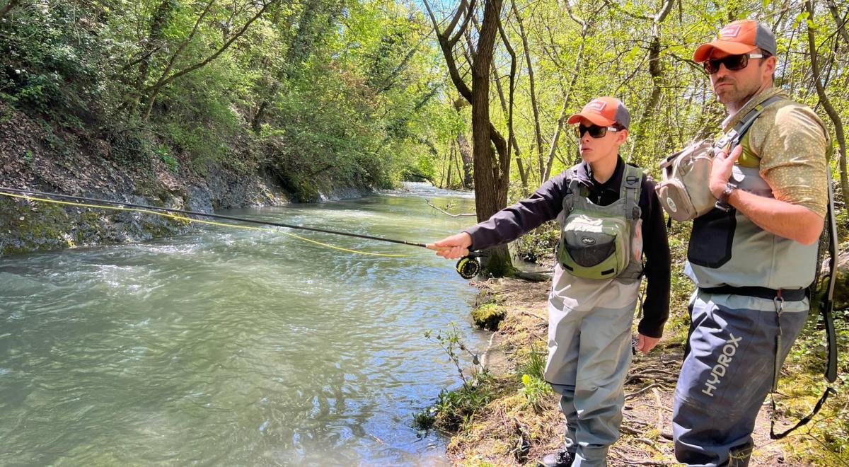 Rendez-vous de l'été : initiation pêche à la mouche sur la Durance_Rochebrune