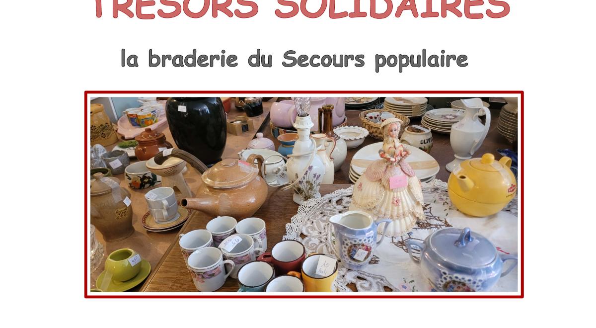 Braderie trésors solidaires EMB - Braderie trésors solidaires EMB