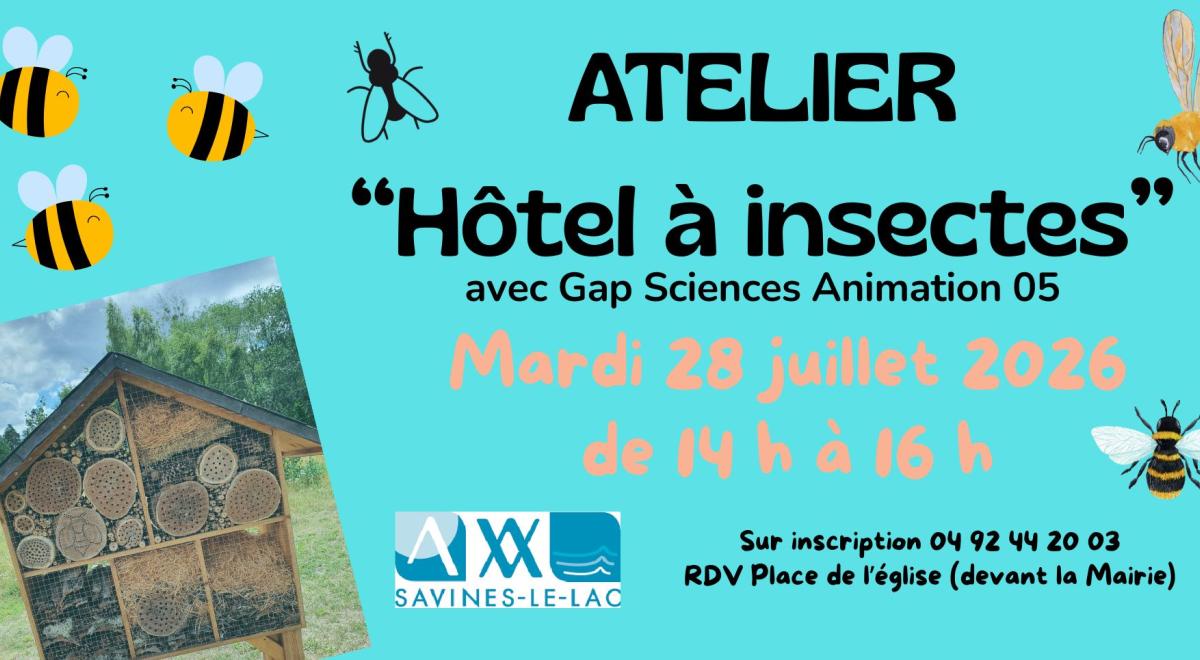 atelier hôtel à insectes SLL - atelier hôtel à insectes SLL