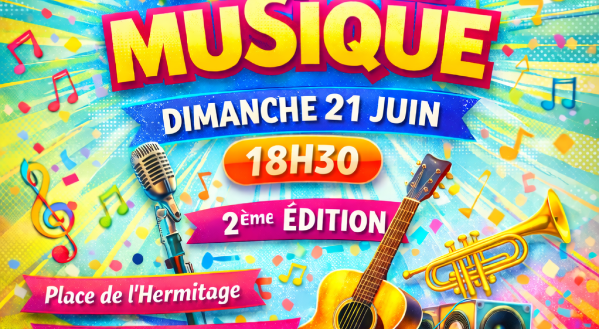 Affiche Fête de la musique