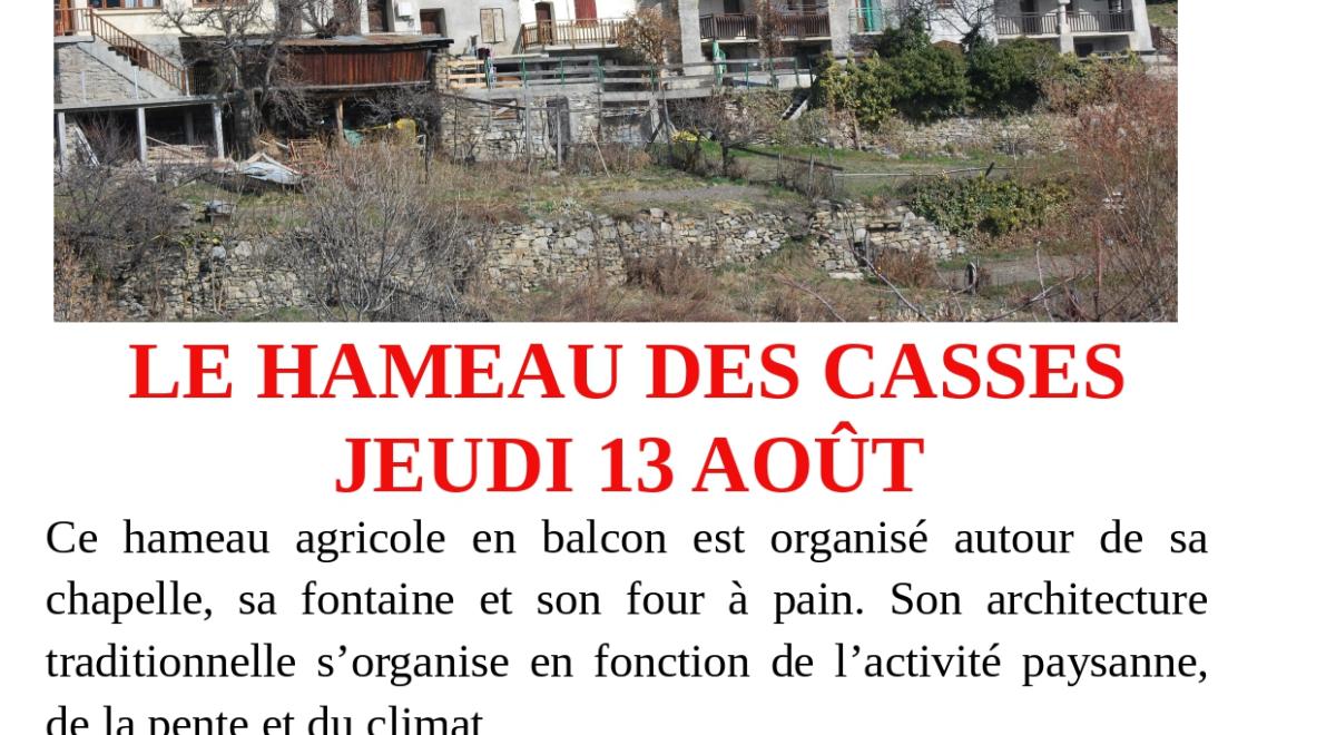 Visite du Pays Guillestrin - Hameau des Casses de Réotier_Réotier