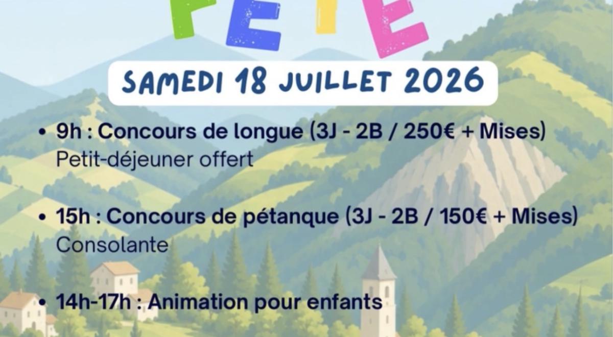 Verdaches en Fête - affiche