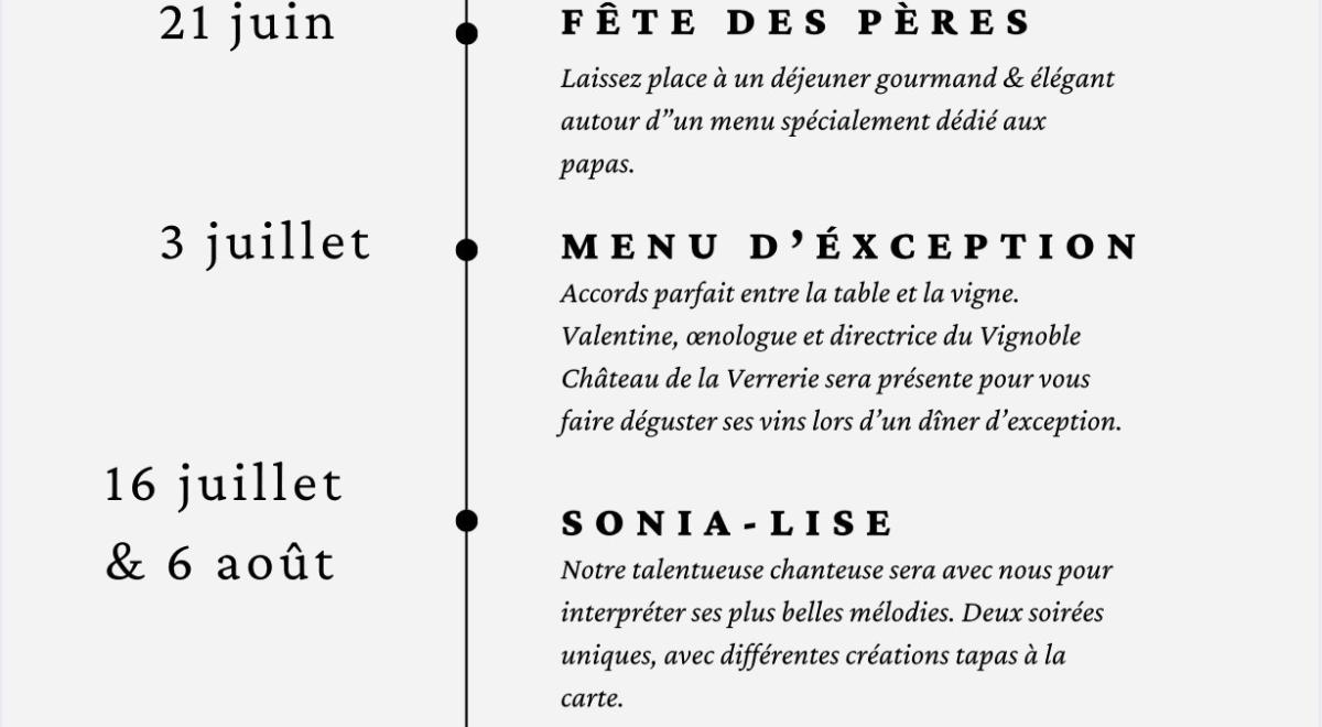 Menu Fête des pères au restaurant Le Lieu_Les Orres - Menu Fête des pères au restaurant Le Lieu_Les Orres