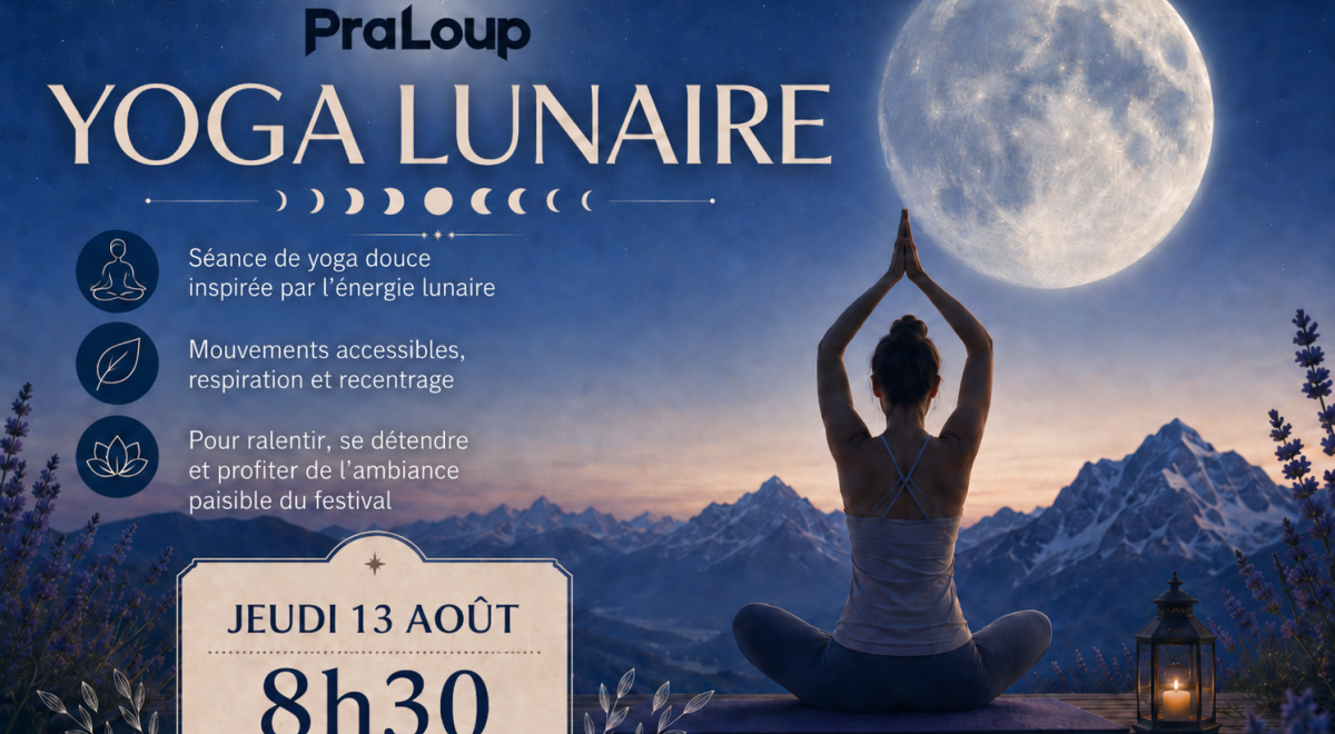 Yoga - Salutation à la Lune_Pra Loup 1600 - Yoga