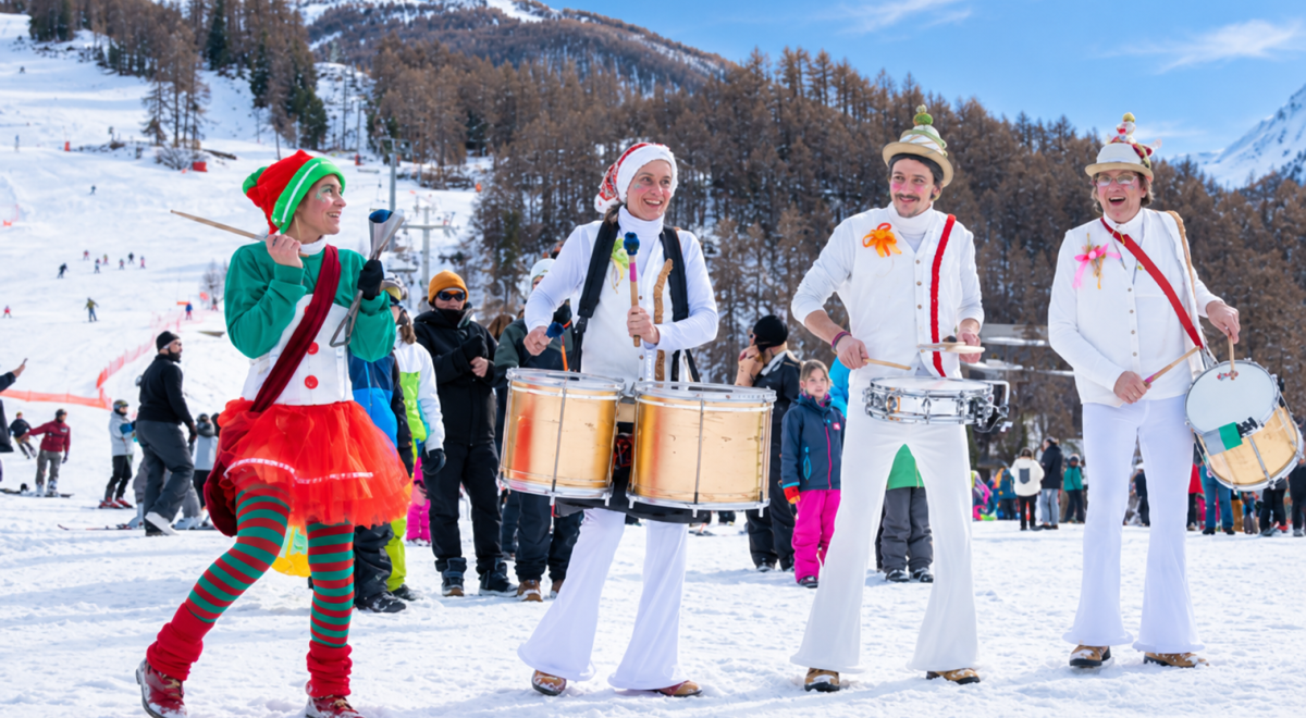 Fiesta du ski : Les fanfares rejoignent les cœurs de station_Les Orres - Fiesta du ski : Les fanfares rejoignent les cœurs de station_Les Orres