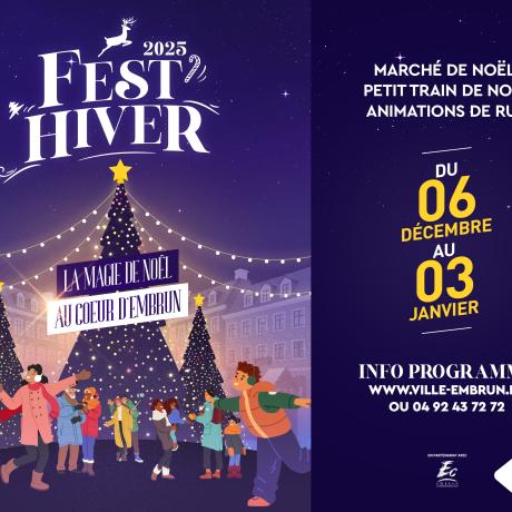 FEST'HIVER, animations de Noël_Embrun