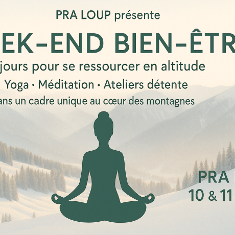 Weekend Bien Être_Pra Loup 1600 - Weekend Bien être