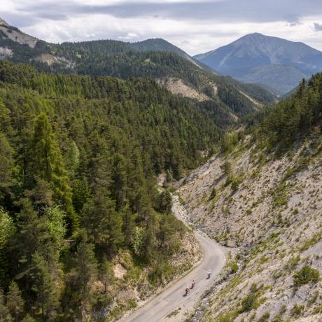 Col du Fanget réservé aux cyclistes_Seyne - Col du Fanget