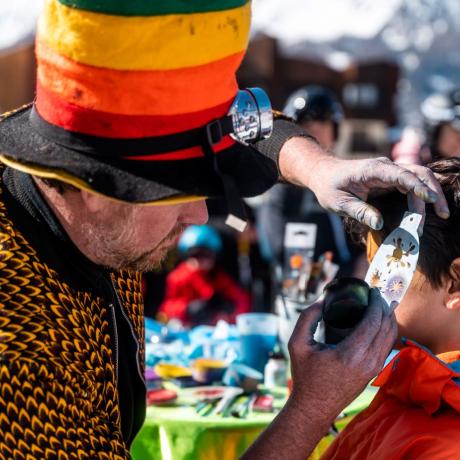 Carnaval - Stand maquillage - Carnaval - Stand maquillage