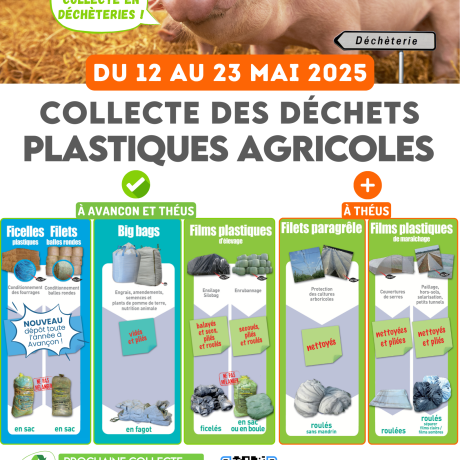 Collecte des déchets plastiques agricoles_Avançon