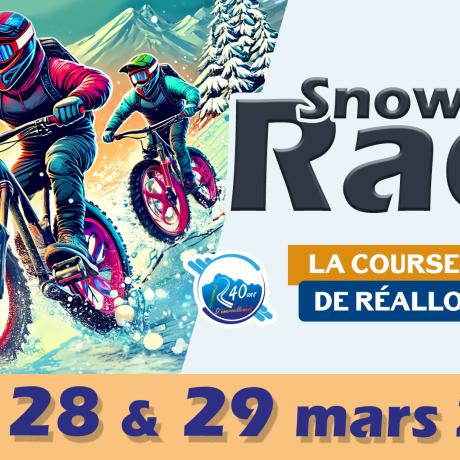 Snow Bike Race_Réallon
