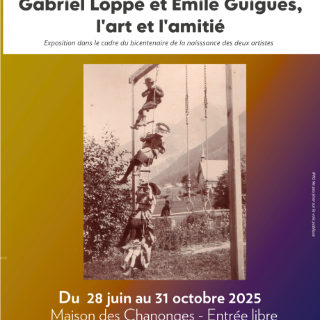 Exposition "Gabriel Loppé et Émile Guigues, l'art et l'amitié"_Embrun