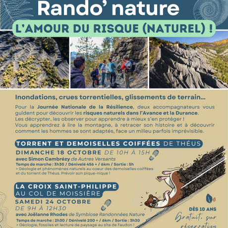 Rando' nature - L'amour du risque (naturel !) à THÉUS_Théus