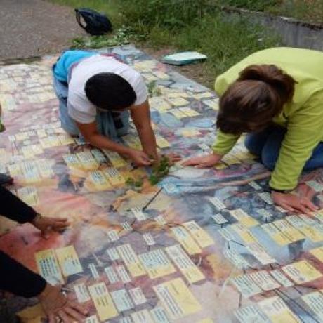 Atelier découverte "Herbier sur tissu" avec Gap Science Animation - Mairie de Baratier