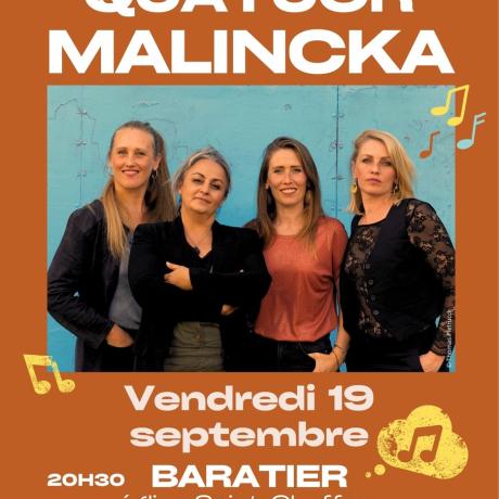 Concert chants polyphoniques "Quatuor Malincka" - Concert chants polyphoniques "Quatuor Malincka"