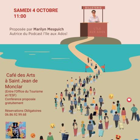 Départ pour l'île aux Ados_Montclar - Départ pour l'île aux Ados_Montclar